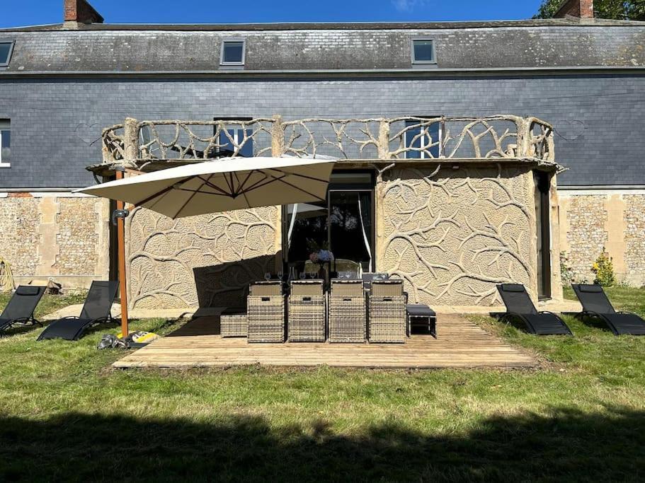 Gite Au Haras La Belle Emanville Exteriör bild